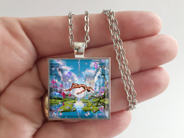 Lil Nas X - Montero - Album Cover Art Pendant Necklace