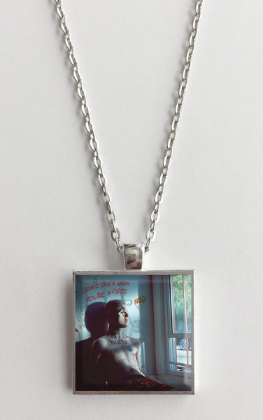 Lil Peep - Come Over When You're Sober - Album Cover Art Pendant Necklace - Hollee