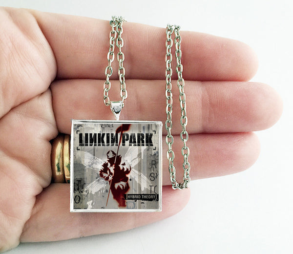 Linkin Park - Hybrid Theory - Album Cover Art Pendant Necklace - Hollee