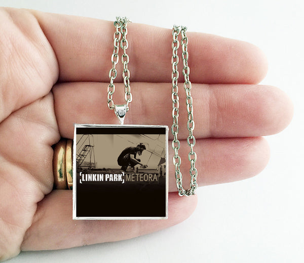 Linkin Park - Meteora - Album Cover Art Pendant Necklace - Hollee