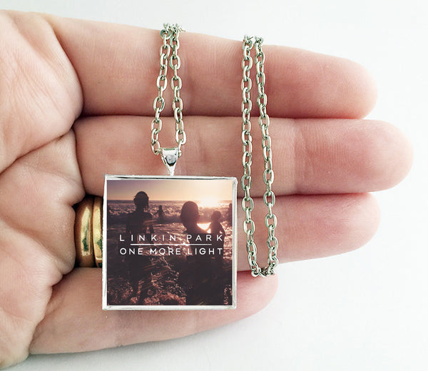 Linkin Park - One More Light - Album Cover Art Pendant Necklace - Hollee