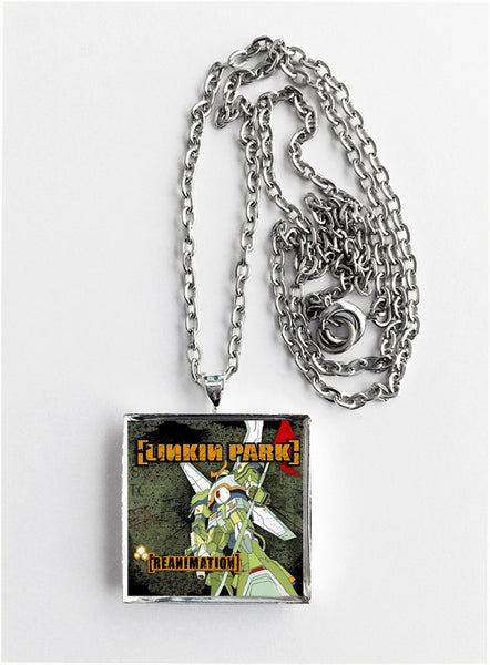 Linkin Park - Reanimation - Album Cover Art Pendant Necklace - Hollee