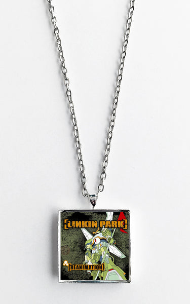 Linkin Park - Reanimation - Album Cover Art Pendant Necklace - Hollee