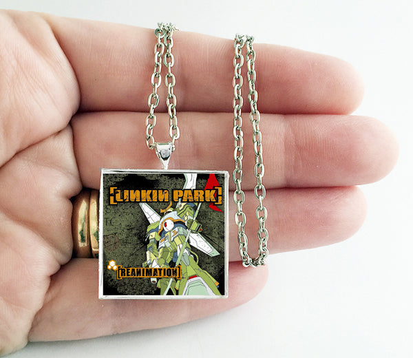 Linkin Park - Reanimation - Album Cover Art Pendant Necklace - Hollee