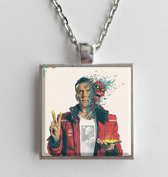 Logic - Confessions of a Dangerous Mind - Album Cover Art Pendant Necklace - Hollee