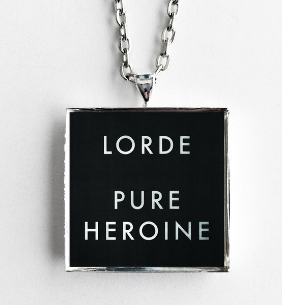 Lorde - Pure Heroine - Album Cover Art Pendant Necklace - Hollee