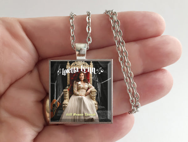 Loretta Lynn - Still Woman Enough - Album Cover Art Pendant Necklace