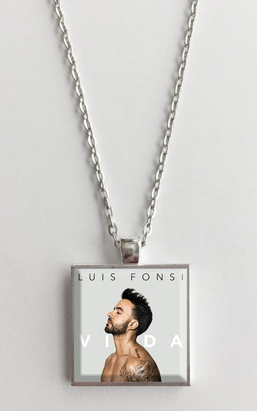 Luis Fonsi - Vida - Album Cover Art Pendant Necklace - Hollee