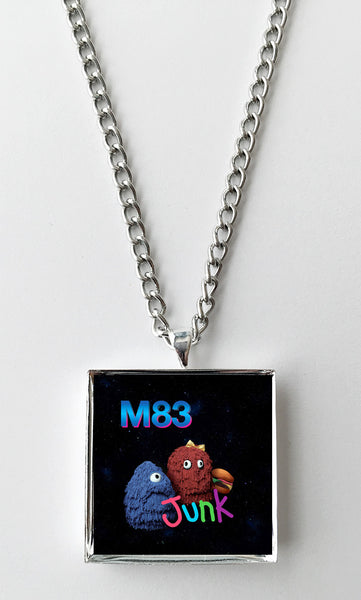 M83 - Junk - Album Cover Art Pendant Necklace - Hollee