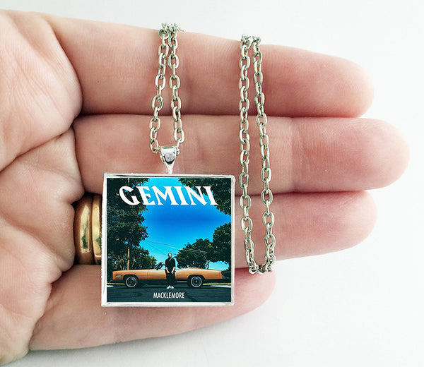 Macklemore - Gemini - Album Cover Art Pendant Necklace - Hollee