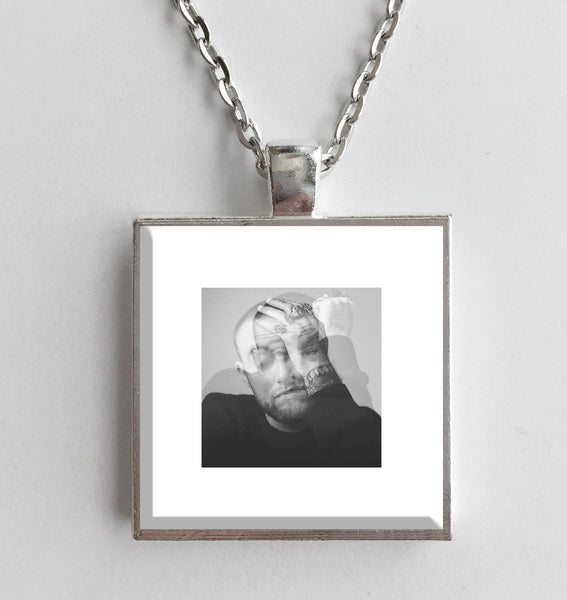 Mac Miller - Circles - Album Cover Art Pendant Necklace - Hollee