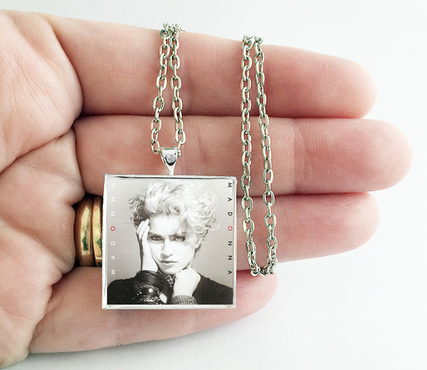 Madonna - Self Titled - Album Cover Art Pendant Necklace - Hollee