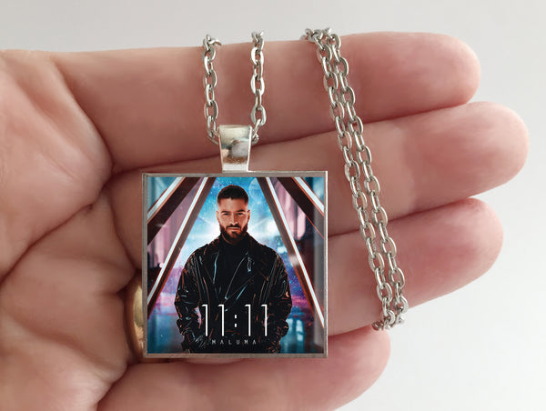 Maluma - 11:11 - Album Cover Art Pendant Necklace - Hollee