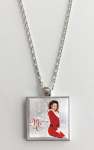 Mariah Carey - Merry Christmas - Album Cover Art Pendant Necklace