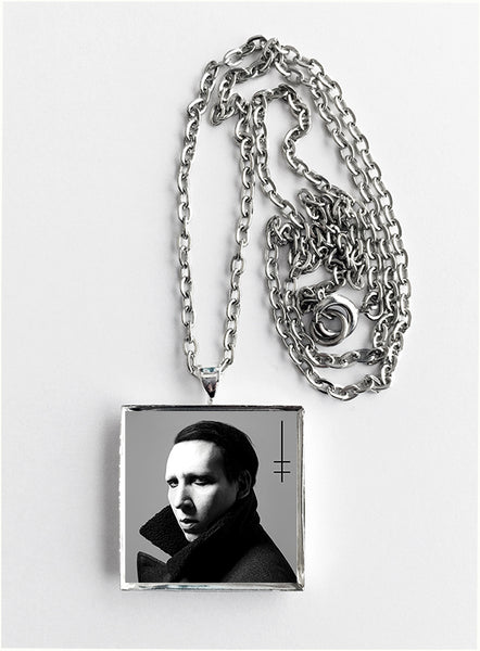 Marilyn Manson - Heaven Upside Down - Album Cover Art Pendant Necklace - Hollee