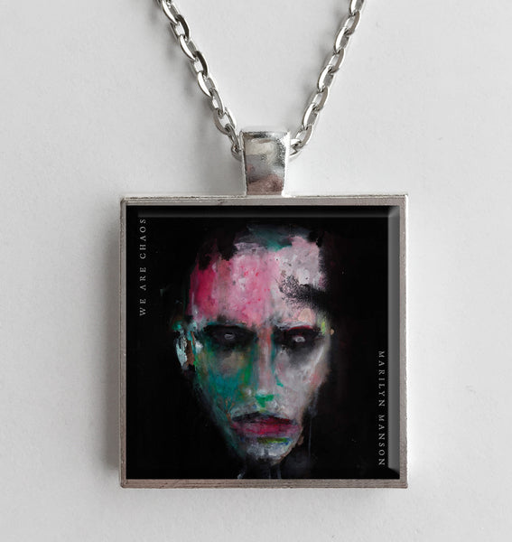 Marilyn Manson - We Are Chaos - Album Cover Art Pendant Necklace