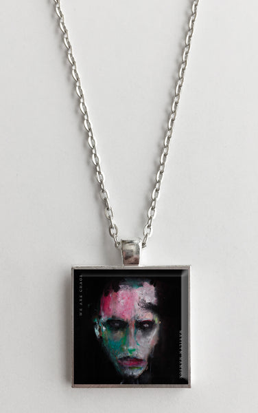 Marilyn Manson - We Are Chaos - Album Cover Art Pendant Necklace