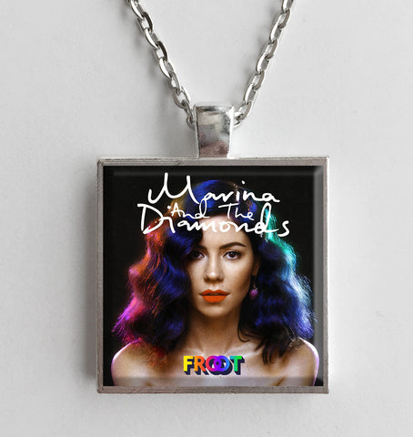 Marina and the Diamonds - Froot - Album Cover Art Pendant Necklace - Hollee