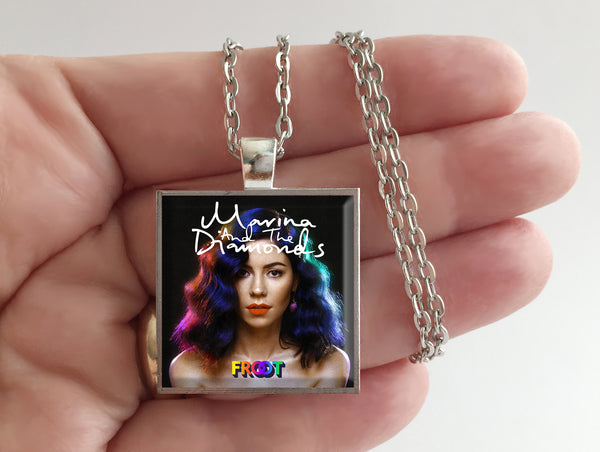 Marina and the Diamonds - Froot - Album Cover Art Pendant Necklace - Hollee