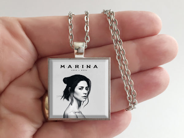 MARINA - Love + Fear - Album Cover Art Pendant Necklace - Hollee