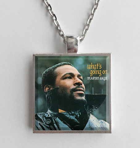 Marvin Gaye - What's Going On - Album Cover Art Pendant Necklace