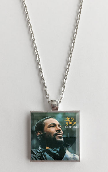 Marvin Gaye - What's Going On - Album Cover Art Pendant Necklace