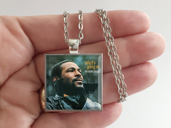 Marvin Gaye - What's Going On - Album Cover Art Pendant Necklace