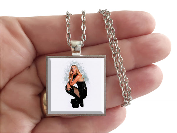 Maude Latour - 001 - Album Cover Art Pendant Necklace