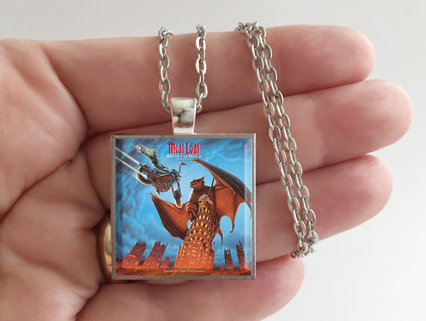 Meatloaf - Bat Out of Hell II - Album Cover Art Pendant Necklace