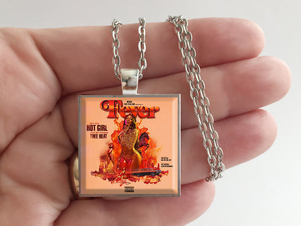 Megan Thee Stallion - Fever - Album Cover Art Pendant Necklace - Hollee