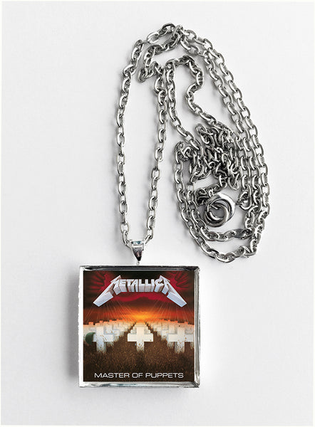 Metallica - Master of Puppets - Album Cover Art Pendant Necklace - Hollee