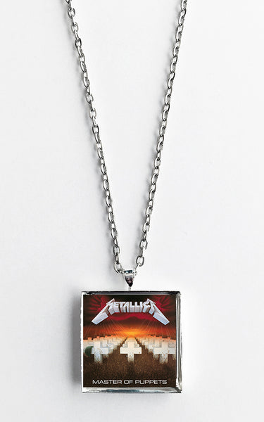 Metallica - Master of Puppets - Album Cover Art Pendant Necklace - Hollee