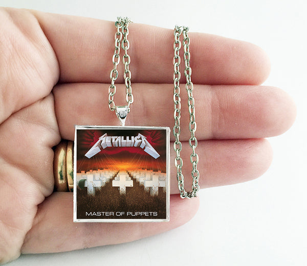 Metallica - Master of Puppets - Album Cover Art Pendant Necklace - Hollee