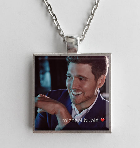 Michael Buble - Love - Album Cover Art Pendant Necklace - Hollee