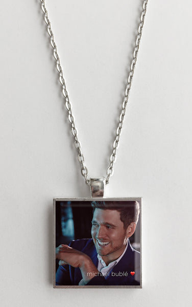 Michael Buble - Love - Album Cover Art Pendant Necklace - Hollee