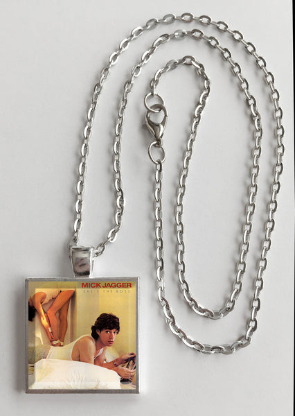 Mick Jagger - She's the Boss - Album Cover Art Pendant Necklace