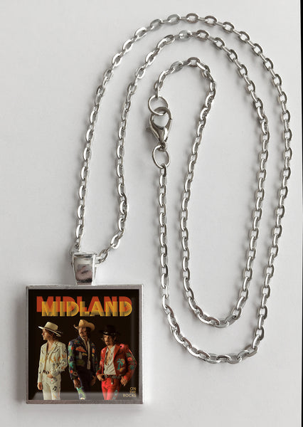 Midland - On the Rocks - Album Cover Art Pendant Necklace - Hollee