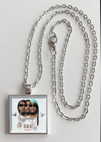 Migos - Culture III - Album Cover Art Pendant Necklace