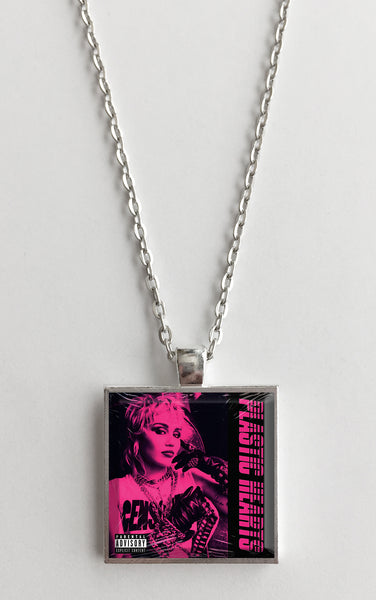 Miley Cyrus - Plastic Hearts - Album Cover Art Pendant Necklace