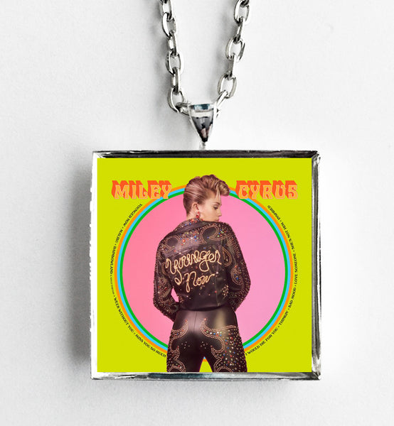 Miley Cyrus - Younger Now - Album Cover Art Pendant Necklace - Hollee