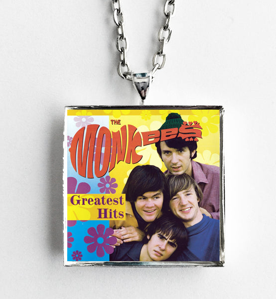 The Monkees - Greatest Hits - Album Cover Art Pendant Necklace - Hollee