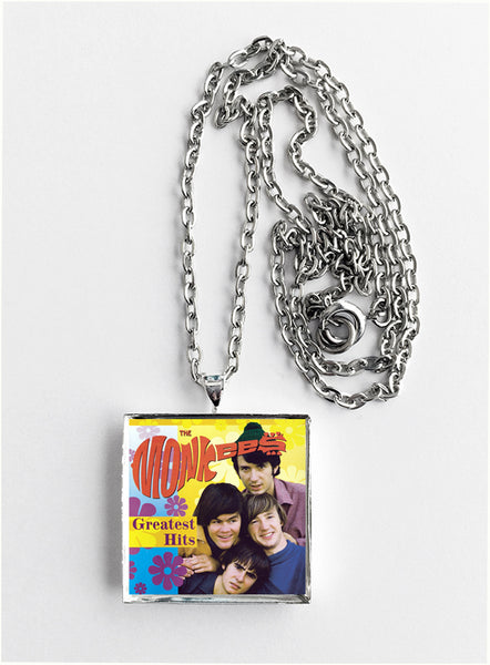 The Monkees - Greatest Hits - Album Cover Art Pendant Necklace - Hollee