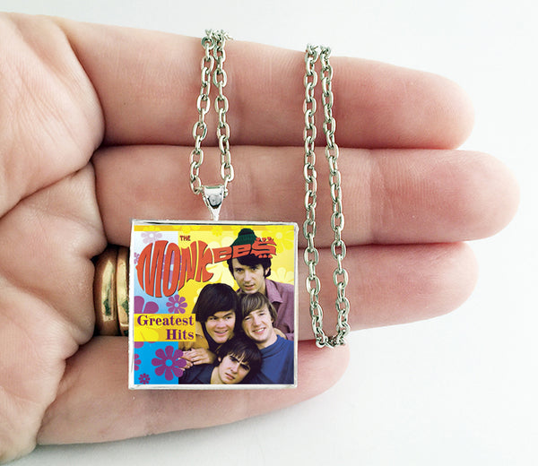 The Monkees - Greatest Hits - Album Cover Art Pendant Necklace - Hollee