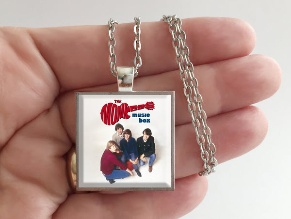 The Monkees - Music Box - Album Cover Art Pendant Necklace - Hollee