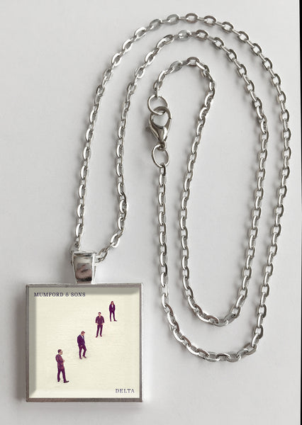 Mumford & Sons - Delta - Album Cover Art Pendant Necklace - Hollee