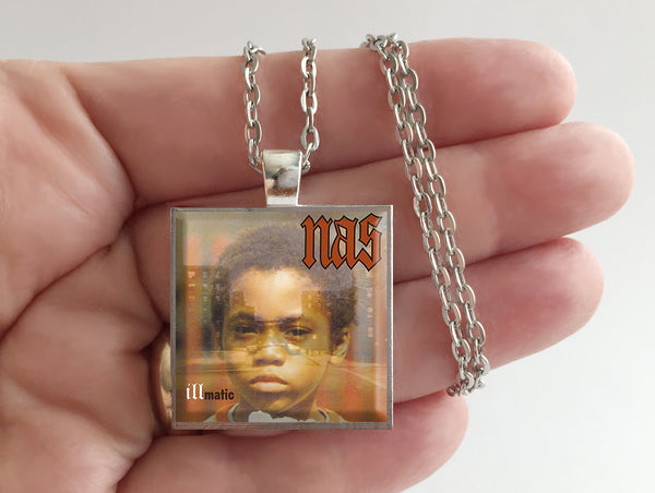 Nas - Illmatic - Album Cover Art Pendant Necklace - Hollee