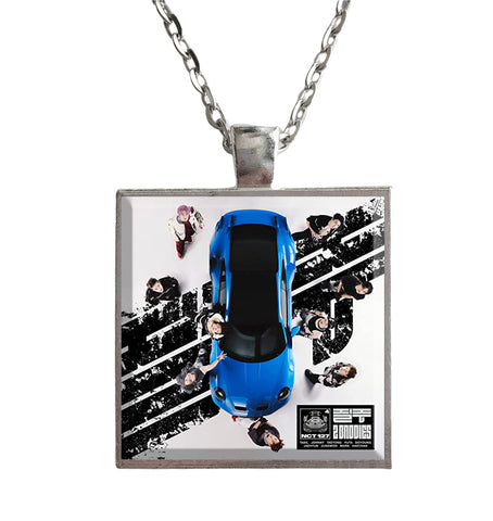 NCT 127 - 2 Baddies - Album Cover Art Pendant Necklace