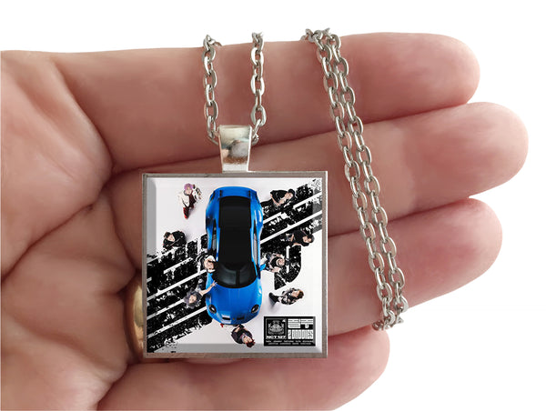 NCT 127 - 2 Baddies - Album Cover Art Pendant Necklace