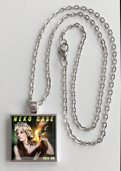 Neko Case - Hell On - Album Cover Art Pendant Necklace - Hollee