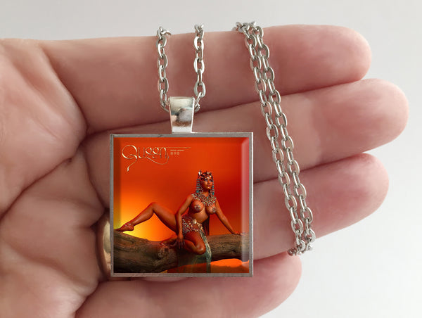 Nicki Minaj - Queen - Album Cover Art Pendant Necklace - Hollee